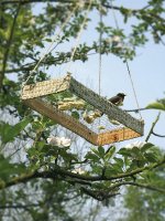 Karmnik dla ptaków z siatki Casanet firmy Betafence